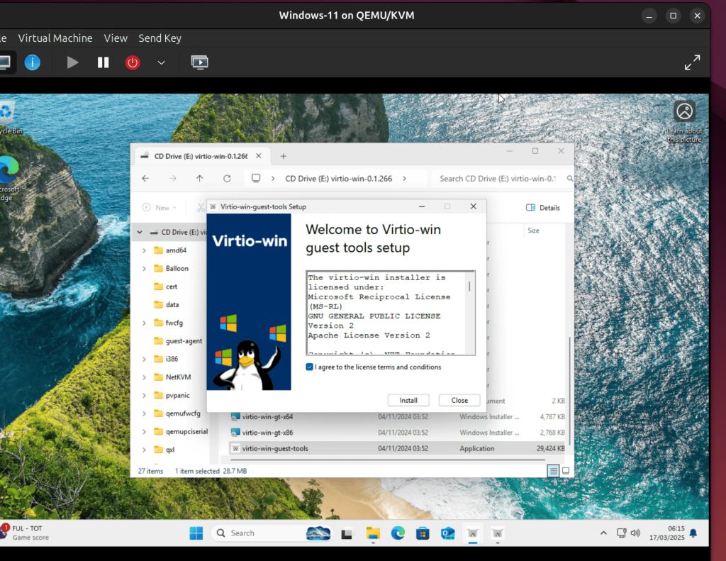 vm management using virt manager 74