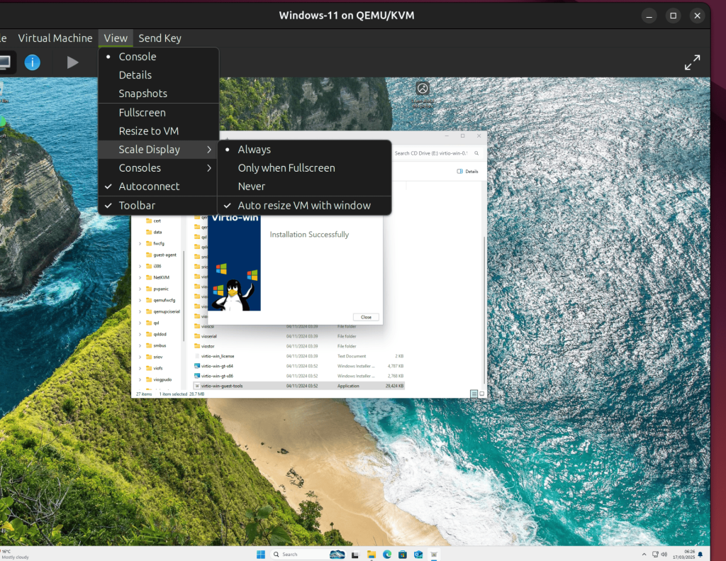 vm management using virt manager 76