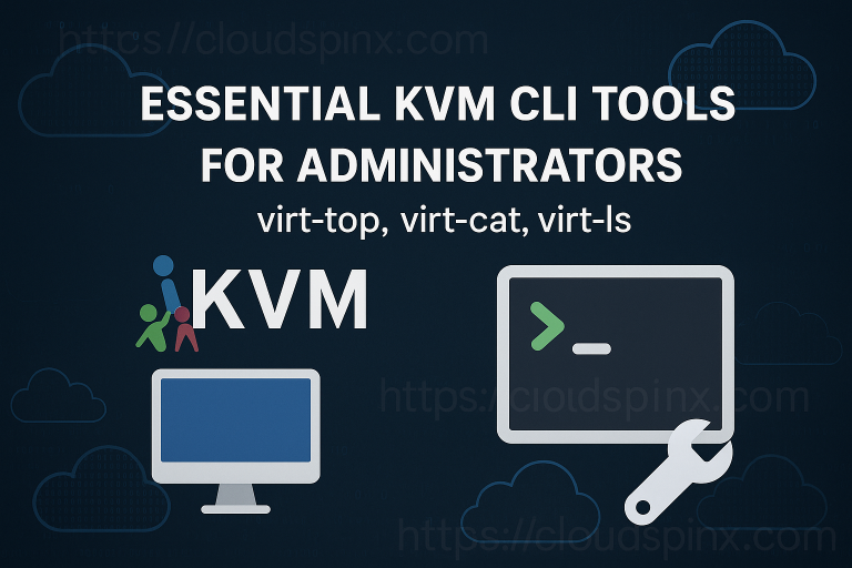 Essential KVM CLI Tools for Administrators virt top virt cat virt ls featured