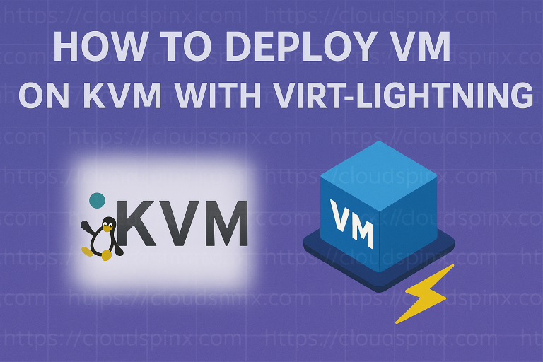 How To Deploy VM on KVM with Virt Lightning featured