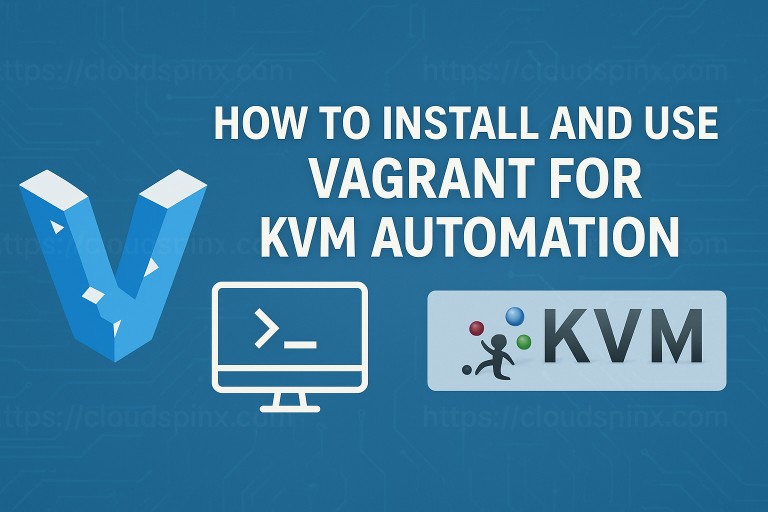 How To Install and Use Vagrant for KVM Automation featured