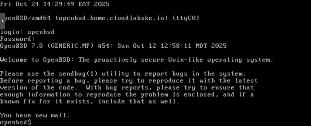 How to Install OpenBSD 7 on Proxmox VE 014