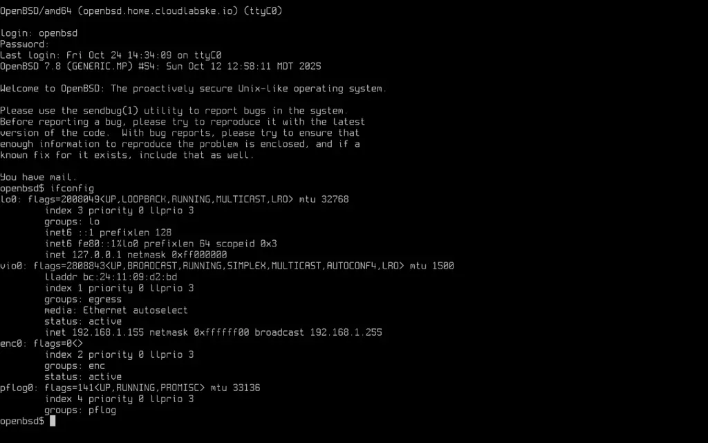 How to Install OpenBSD 7 on Proxmox VE 015