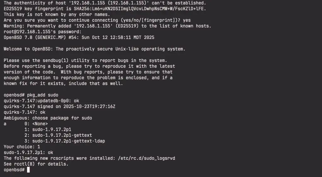 How to Install OpenBSD 7 on Proxmox VE 016