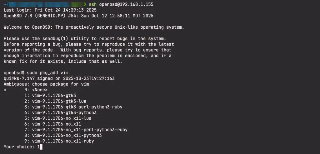 How to Install OpenBSD 7 on Proxmox VE 017