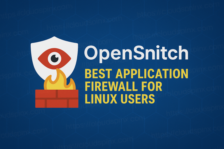 OpenSnitch Best Application Firewall for Linux users featured