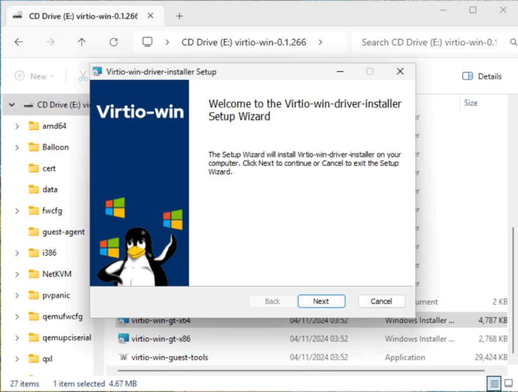 vm management using virt manager 105