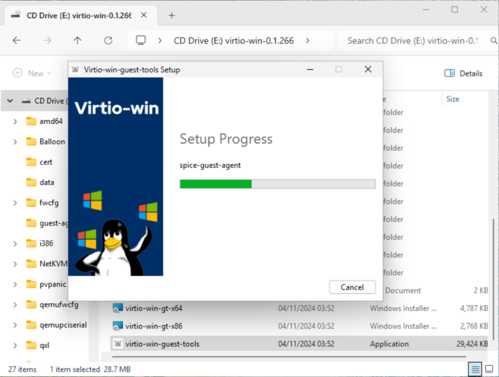 vm management using virt manager 107