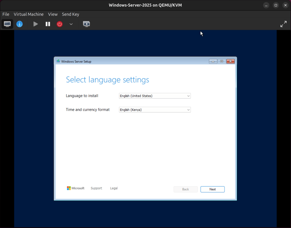 vm management using virt manager 86
