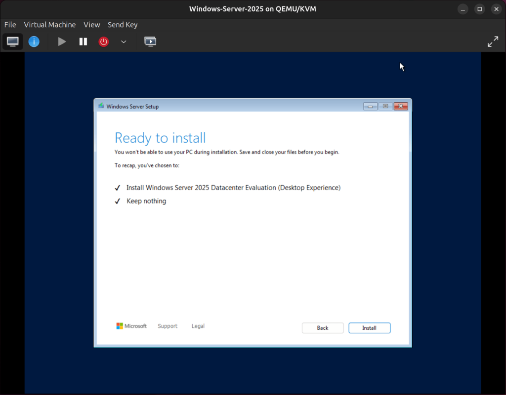 vm management using virt manager 98