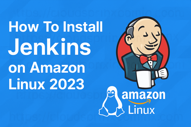 How To Install Jenkins on Amazon Linux 2023 featured
