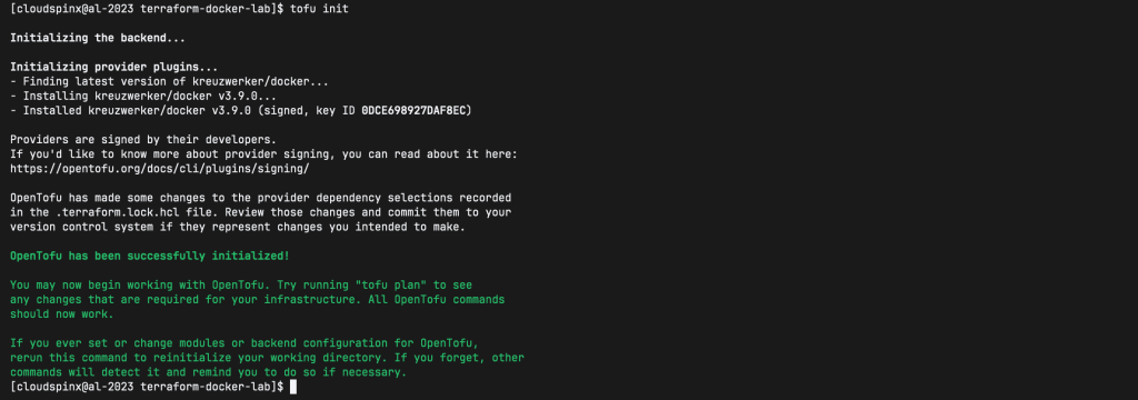 How To Install Terraform OpenTofu on Amazon Linux 2023 03
