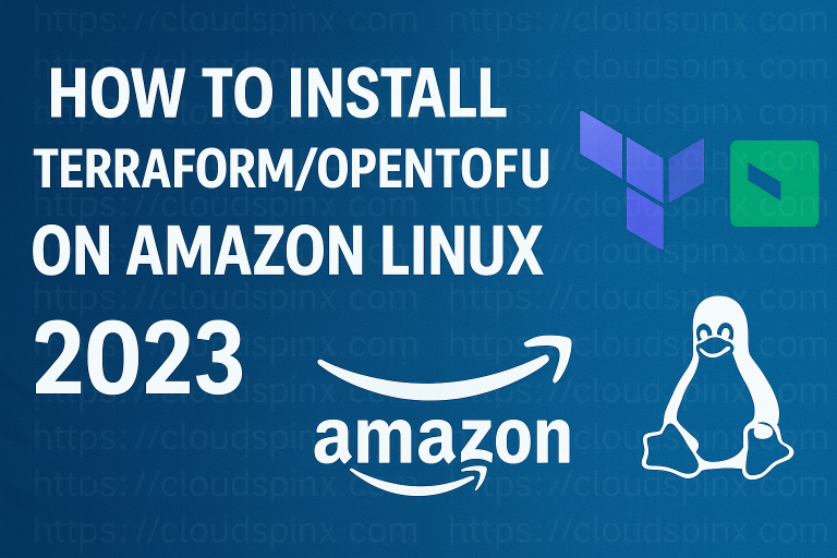 How To Install Terraform OpenTofu on Amazon Linux 2023 featured