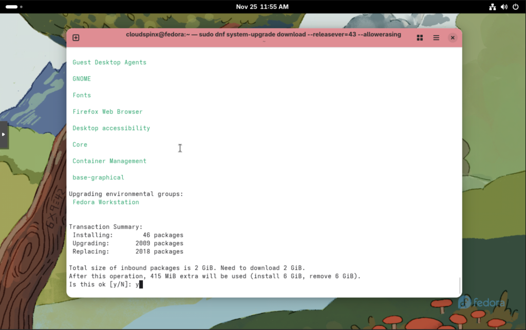 How to Upgrade to Fedora 43 from Fedora 42 02