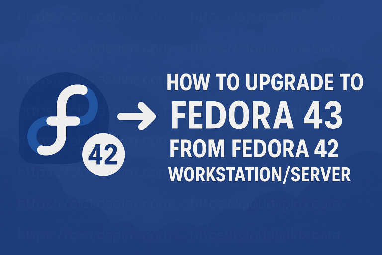 How to Upgrade to Fedora 43 from Fedora 42 featured