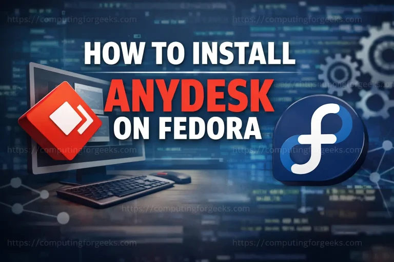 How To Install AnyDesk on Fedora featured