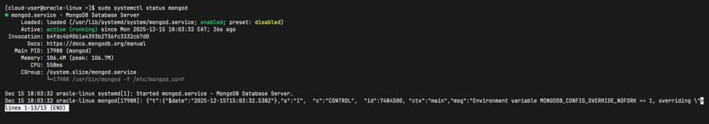 How To Install MongoDB 8 on Oracle Linux 10 01 scaled 1