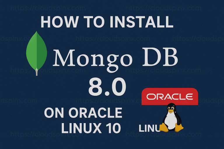 How To Install MongoDB 8 on Oracle Linux 10 featured