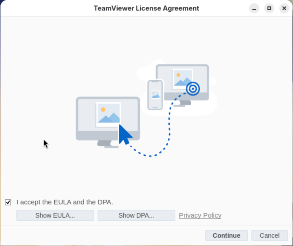 How To Install TeamViewer on Fedora 43/42/41/40/39 2 How To Install TeamViewer on Fedora 02