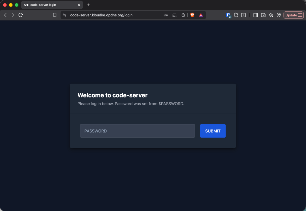 How To Run VSCode Code Server on Kubernetes using Helm 3 How To Run VSCode Code Server on Kubernetes using Helm 04