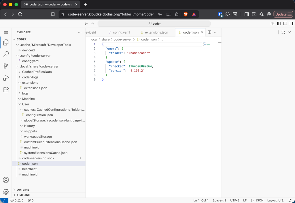 How To Run VSCode Code Server on Kubernetes using Helm 6 How To Run VSCode Code Server on Kubernetes using Helm 07