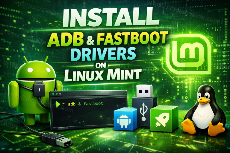 Install ADB and Fastboot Drivers on Linux Mint featured