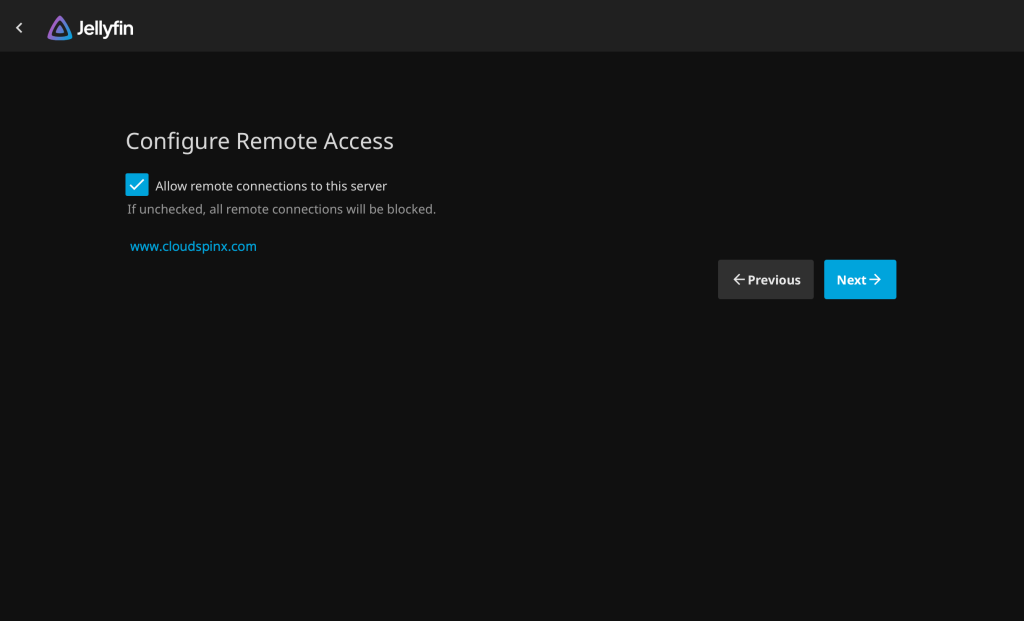 Install Jellyfin Media Server on rhel rocky alma centos 06