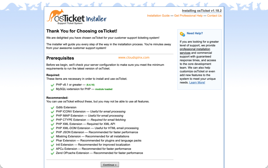 Install osTicket on Rocky Linux AlmaLinux 01