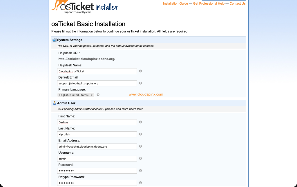 Install osTicket on Rocky Linux AlmaLinux 02