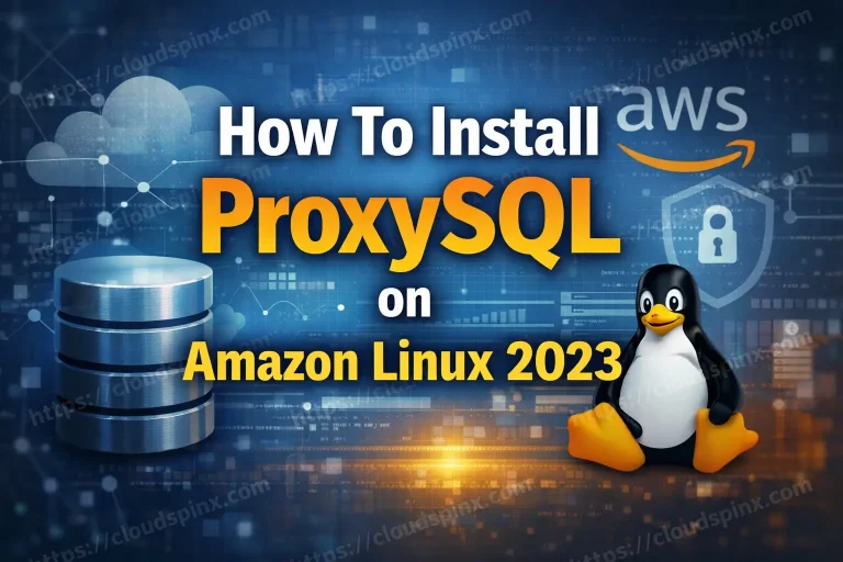 How To Install ProxySQL on Amazon Linux featured