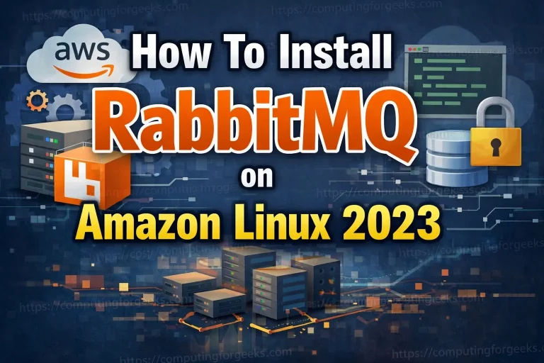 How To Install RabbitMQ on Amazon Linux featured