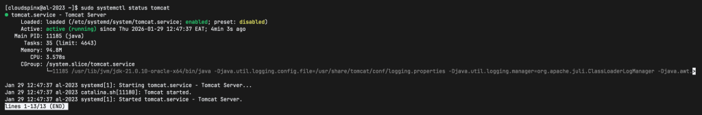 how to install tomcat 10 on amazon linux 2023 01 scaled 1