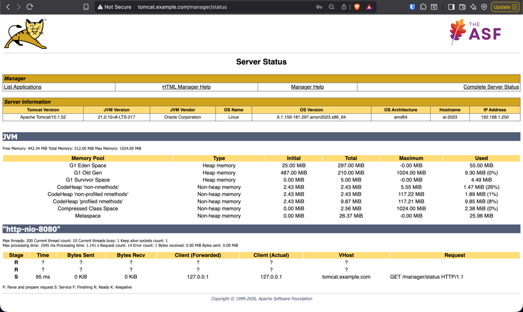 how to install tomcat 10 on amazon linux 2023 04 scaled 1