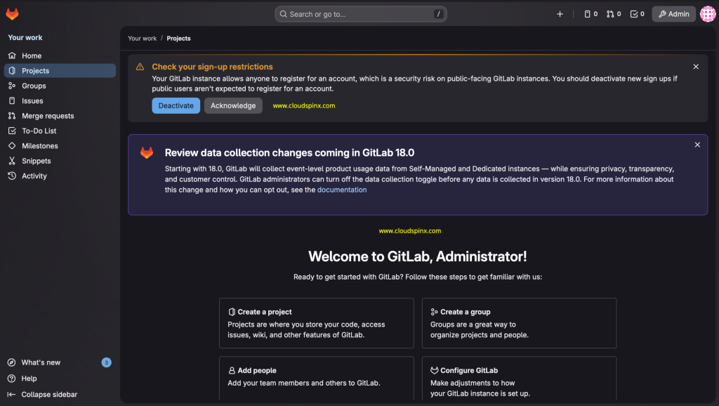 how to install gitlab ce on amazon linux 2023 04 scaled 1