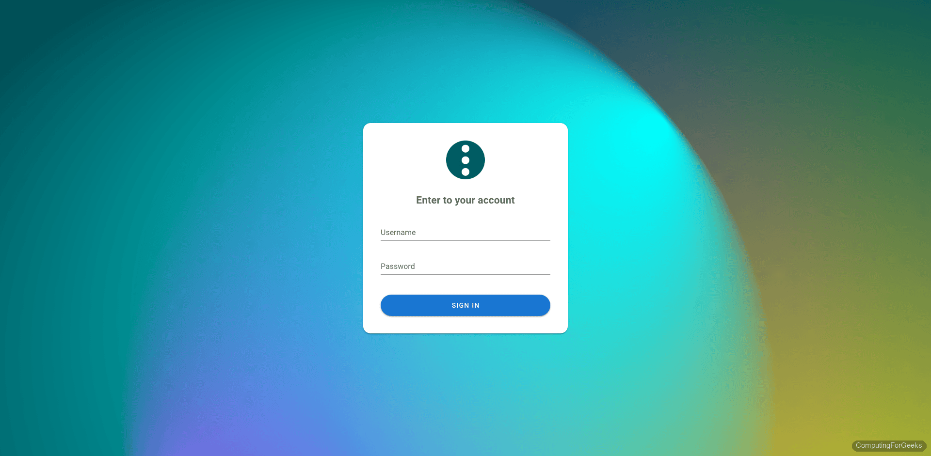 Install Semaphore Ansible UI on Ubuntu 24.04 / Debian 13 1 Semaphore UI login page served over HTTPS with valid SSL certificate