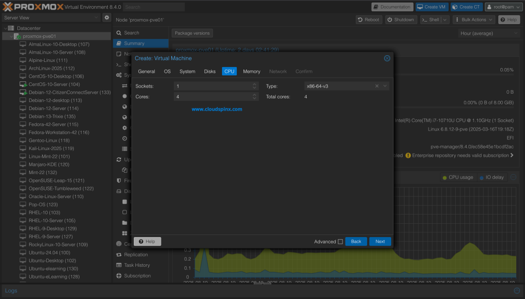How To Install FreeBSD 14 on KVM Proxmox VE 05 1024x584 1
