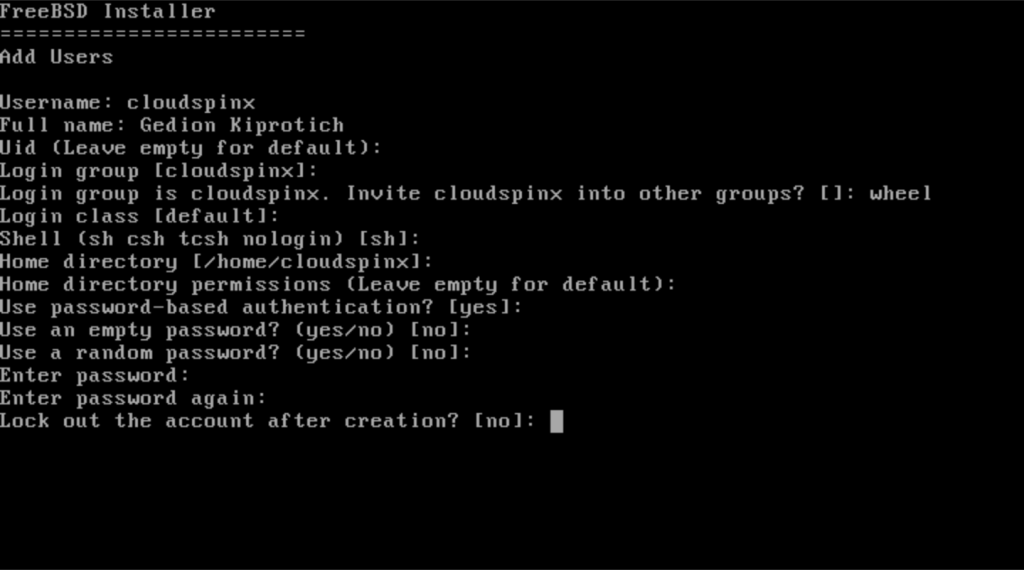 How To Install FreeBSD 14 on KVM Proxmox VE 36 1024x570 1