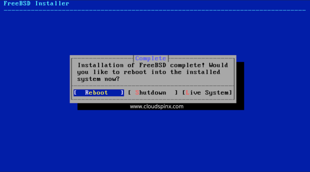 How To Install FreeBSD 14 on KVM Proxmox VE 40 1024x570 1