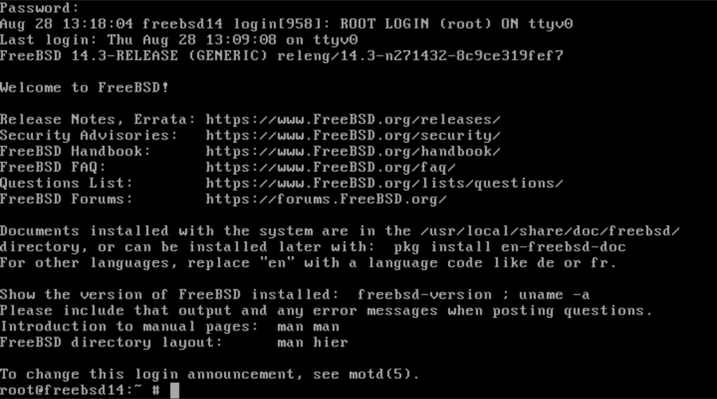 How To Install FreeBSD 14 on KVM Proxmox VE 42 1024x570 1