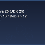 Install Java 25 JDK 25 on Debian 13 and Debian 12