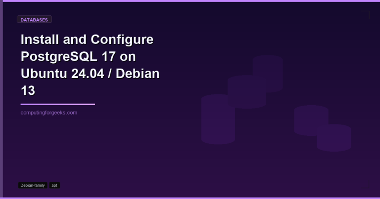 install and configure postgresql 17 on ubuntu 2404 debian 1 1