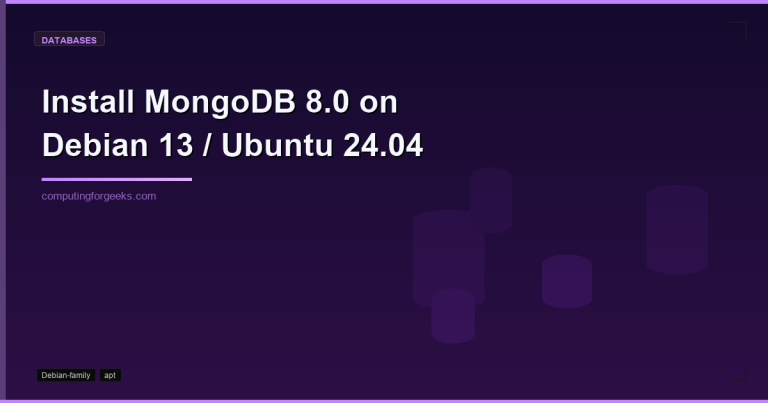 install mongodb 80 on debian 13 ubuntu 2404 1