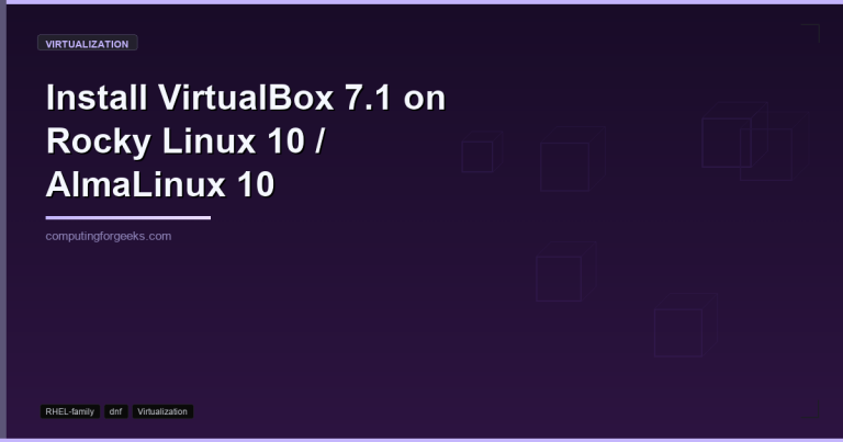 install virtualbox 71 on rocky linux 10 almalinux 10 1
