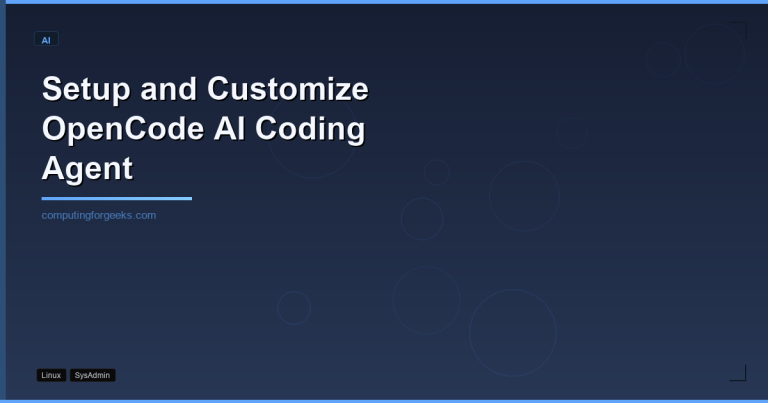 Setup and Customize OpenCode - The Open Source AI Coding Agent