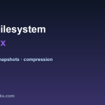 BtrFS filesystem subvolumes and snapshots on Linux