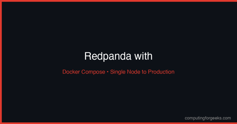 featured redpanda docker