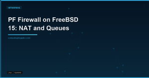 Configure PF Firewall on FreeBSD 15: NAT, Queues, Load Balancing