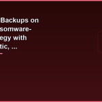Immutable Backups on Linux with MinIO Restic and Borg