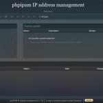 phpIPAM dashboard on Rocky Linux 10 with HTTPS