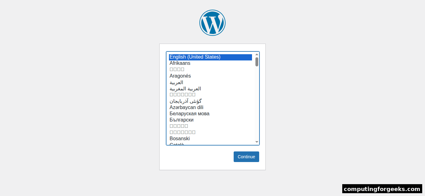 WordPress on XAMPP Rocky Linux